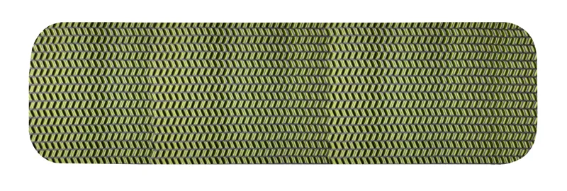 Big Agnes Twistercane Bio Foam Sleeping Mat Reg Green-2